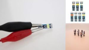 10 Chiếc T5 3014 9SMD Xi Nhan CANBUS Bóng Đèn LED 12V Cho Bảng Điều Khiển Xe Ô Tô Đồng Hồ Đo Đèn Chỉ Báo Cảnh Báo Nhạc Cụ Cụm Đèn