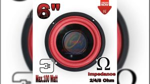 Speaker subwoofer LEGACY 6 Inch LG6962 LG 6962