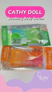 Cathy Doll Vit C / Cica 99% Aloe Vera Soothing Body Serum 175g เคที่ดอลล์ ซูทติ้ง บอดี้เซรั่ม ว่านหางจระเข้