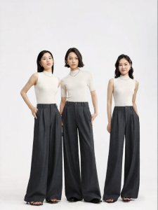 HIPPIE MISS | Summer Light Weight Breathable Wide Leg Trousers