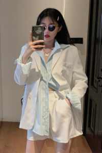 Striped Womens Suit Three-piece Set