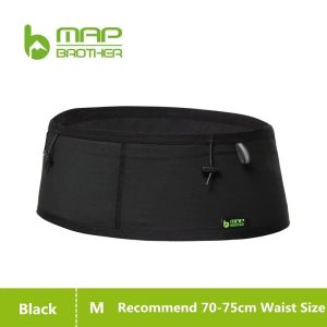 Mountainhiker | MAP BROTHER W1001 Woven Elastic Sports Waist Bag for Running Triathlon Marathon Cycling Mountaineering - Race Number Belt