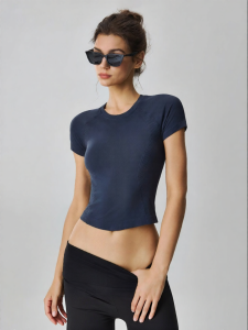MITAOGIRL | Gym & Yoga Quick Drying Short Sleeve T Shirt
