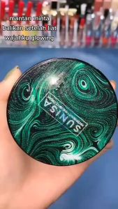 BPOM Cushion Cream Tahan Lama Glowing Mushroom / Bedak Asli Bb Cream Korea Tahan Air Foundation Waterproof