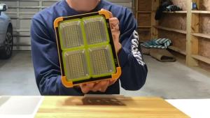 Đèn Lồng Cắm Trại LED Năng Lượng Mặt Trời 20000mAh Tích Hợp Nam Châm Đèn Pin Siêu Sáng & Chức Năng Sạc Dự Phòng Đèn Khẩn Cấp Cho Lều