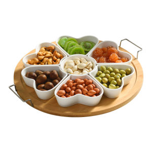Divided Ceramic Serving Platter