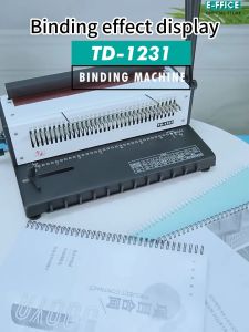 Effice Depot - TD-1231 A4 Double Loop Wire Binding Machine