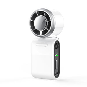Quạt Cầm Tay Mini Có Thể Gập Lại Với Khả Năng Làm Mát Bán Dẫn Máy Làm Mát Không Khí Cá Nhân Turbo Di Động 4000mAh Quạt Cỡ Bỏ Túi Mạnh Mẽ