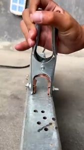 Kẹp mát nam châm máy hàn tiện dụng với lực hút siêu mạnh trên mọi bề mặt thép