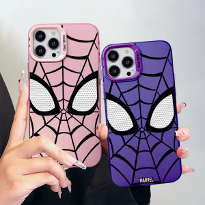 Hontinga Case For Xiaomi Poco X7 Pro C71 X6 F6 F5 C65 F3 F4 GT M3 F7 Pro 5G M5S X3 Pro NFC X6 X5 5G Case Original Fashion Colorful Skin Feeling Frosted Cartoon Spider Man Back Shockproof Casing lens Camera Protector Full Cover Phone Cases Hard Case