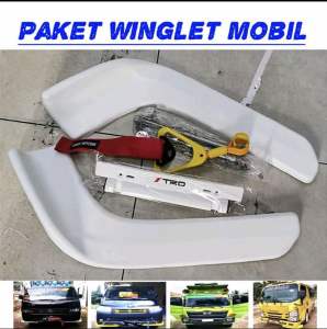 PROMO FULLSET WINGLET PELINDUNG BUMPER MOBIL PREMIUM