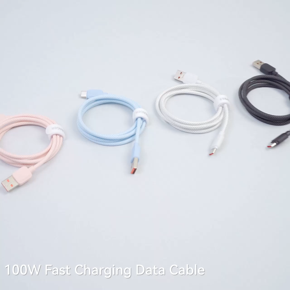 Essager 7A USB to Type C สายเคเบิ้ล100W สายชาร์จความไวสูงสายชาร์จสำหรับ Samsung สมาร์โฟน Xiaomi Oneplus สายชาร์จ Realme