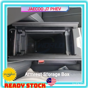 【J99】JAECOO J7 PHEV Armrest Storage Box Lower Console TPE Storage Tray Center Console Organizer Box
