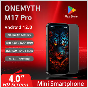 New Product Launch: ONEMYTH M17 Pro Mini Smartphone 4.0inch •2000mAh Battery •Dual SIM 4G •Optional 2GB+16GB/3GB+64GB Ideal Gift
