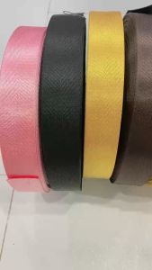 Dây đai dù dây quai túi dây quai balo bag màu hồng sọc xanh đỏ CAO CẤP bản 3.8cm