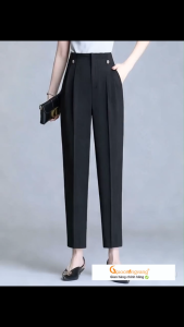 Quần công sở nữ quần baggy nữ lưng cao GLQ154 Cuocsongvang