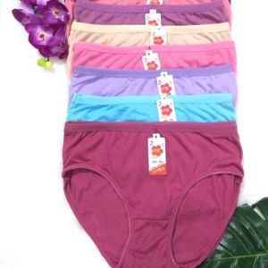 *1 Lusin CD Wanita polos/Celana dalam wanita katun polos warna ukuran L XL XXL