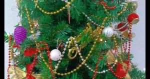 5M Christmas Wreath Beads Christmas Tree Hanging Decorations Family Party Christmas Accessories