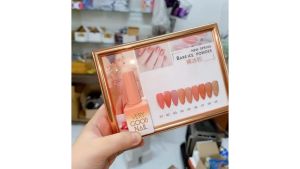 Set Sơn Thạch Verygood Nail Set 9 Chai 15ml (Tặng Bảng Màu)