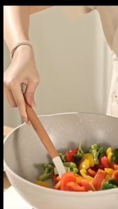 Non Stick Cookware Set Cookware Set Frying Pan White Granite 4 PCS Soup Pot Milk Pan Kitchen Ware