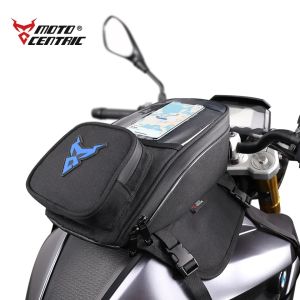 Waterproof Magnetic Motorcycle oil Fuel Tank Bag Navigation Universal Motorbike Riding Cycling Tool Backpack Portable