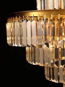 【Free Bulb+Free Gift】Chandelier Luxury LED Indoor Lighting Kitchean Lamps Crystal Ceiling Light Lamp living room