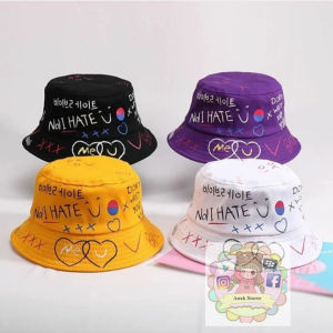 Topi Bucket Badas Korea Stylis Topi Impor Terbaru Model Kekinian Jenis Pria Dan Wanita | Bayar Ditempat COD