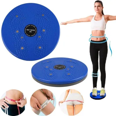 [Ready Stock] Twist Waist Body Foot Massage Disc Board Aerobic Exercise Fitness