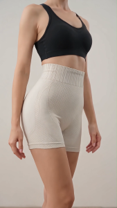 Yoga Shorts for Women High Waist Butt Lifter Shorts Breathable Shapewear Quick-dry Training Shorts