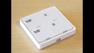 4 Gang Smart Scene Switch 12 Mode Scenes Operated Wire-Free Switch Works with Smart App Smart Life Tuya App Phone Control