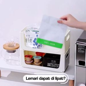 Kotak Penyimpanan Lipat Multifungsi Dejavu HSB838: Solusi Penyimpanan Baru