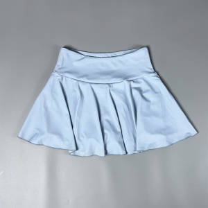 Breathable Quick-Drying Sports Mid-Waist Skirt for Women Lightweight Elastic Force Pure Color Interior Pockets