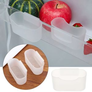 Polocat 2pcs Kitchen Refrigerator Hanging Rack Sauce Seasoning Bag Storage Box Refrigerated Storage Box