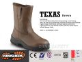 SEPATU SAFETY KERJA PROYEK KRUSHERS BOOT TEXAS BROWN 100%ORIGINAL REALPICT GAN. 