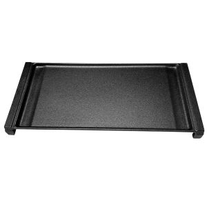 19.3 X 9.1inches Cast Iron Griddle Pan with Flat Surface Flat Griddle Pancake Griddle Top Griddle Induction Compatible