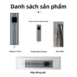 Máy Hàn Điểm Kỹ Thuật Số Cầm Tay PSW01 Với Điều Chỉnh 11 Cấp Độ Xung Kép Để Hàn Dải Pin 18650