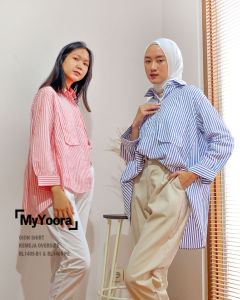 MyYoora Gion shirt kemeja oversize outer wanita BL1405