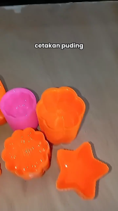 Cetakan Kue Plastik Putu Ayu Bolu Kukus Talam Agar Puding Jelly Cocok Untuk Kukus Tahan Suhu Panas 12 Pcs - Kitchenware