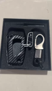 Cover Kunci Innova Reborn 2016-2025 Motif Carbon Casing Remote Hitam Venturer 1 Set