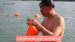Phao bơi phao cứu hộ cứu sinh buộc người có van thổi một chiều an toàn cho người lơn và trẻ em
