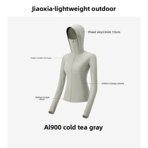 Beneunder | Banana Leaf Recommended Sun Protection Ice Silk Cool Quick Dry Waist Shaping Yoga Slimming Sportswear For Women Spring Summer