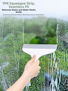 Bathroom Cleaning Tool Silicone Glass Scraper Kitchen Countertop Small Scraper Window Cleaning Squeegee Household Tool