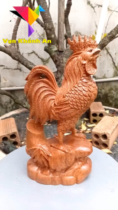 Tượng Gà Trống Phong Thủy Tài Lộc - Quà Tặng Lưu Niệm - Tượng Phong Thủy Để Bàn - Đồ Decor Trang Trí
