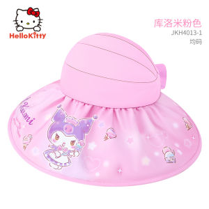 Hello Kitty Childrens Sun Protection Hat Baby Girl Outdoor Travel Hat Spring Summer Autumn Seasonal UV Protection Cap