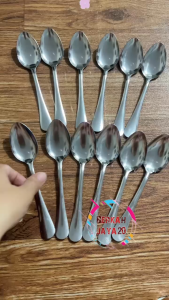 PROMO Sendok makan stainless isi 12 pcs/ Sendok makan tebal satu lusin