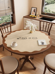 ovzf | Waterproof Oil-Proof Heat-Resistant Circular Table Protector
