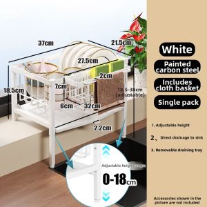 QIMAHUANGZI | Window Shelf Drying Rack for Kitchen