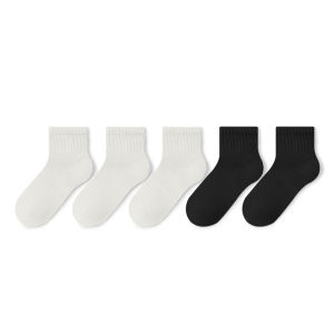 PRIMEET | Antibacterial Breathable Mens Sports Short Socks