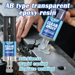 AB Epoxy Repair Paste High Strength Welding Glue 5-Min Fast Set Waterproof & Heat Resistant for Metal Plastic Ceramic Woo