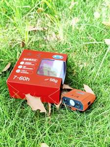 LONGWANGHEN | Đèn Đội Đầu Câu Cá Ngoài Trời Cảm Biến Chuyển Động Độ Sáng Cao Pin Sạc